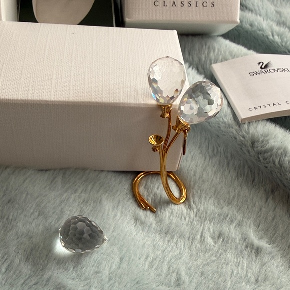 Swarovski Gold and Silver Crystal Balloons figurine - Picture 4 of 4